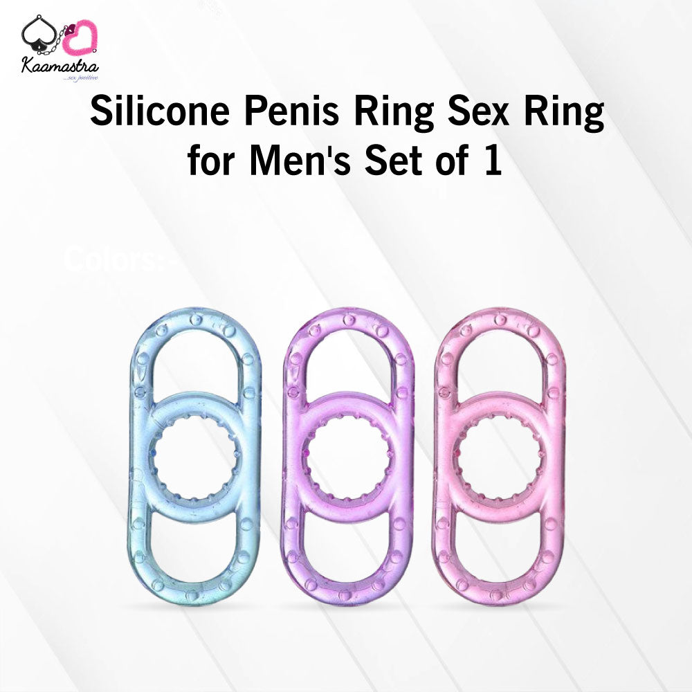 Silicone Penis Ring for Men from Kaamastra