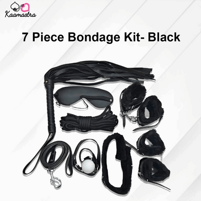 Kaamastra 7 piece Bondage Kit-Multicolor