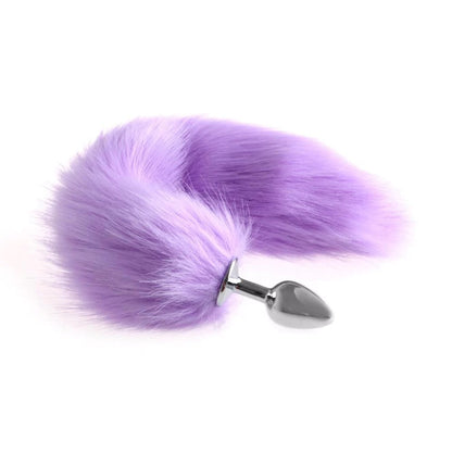 Silver anal plug