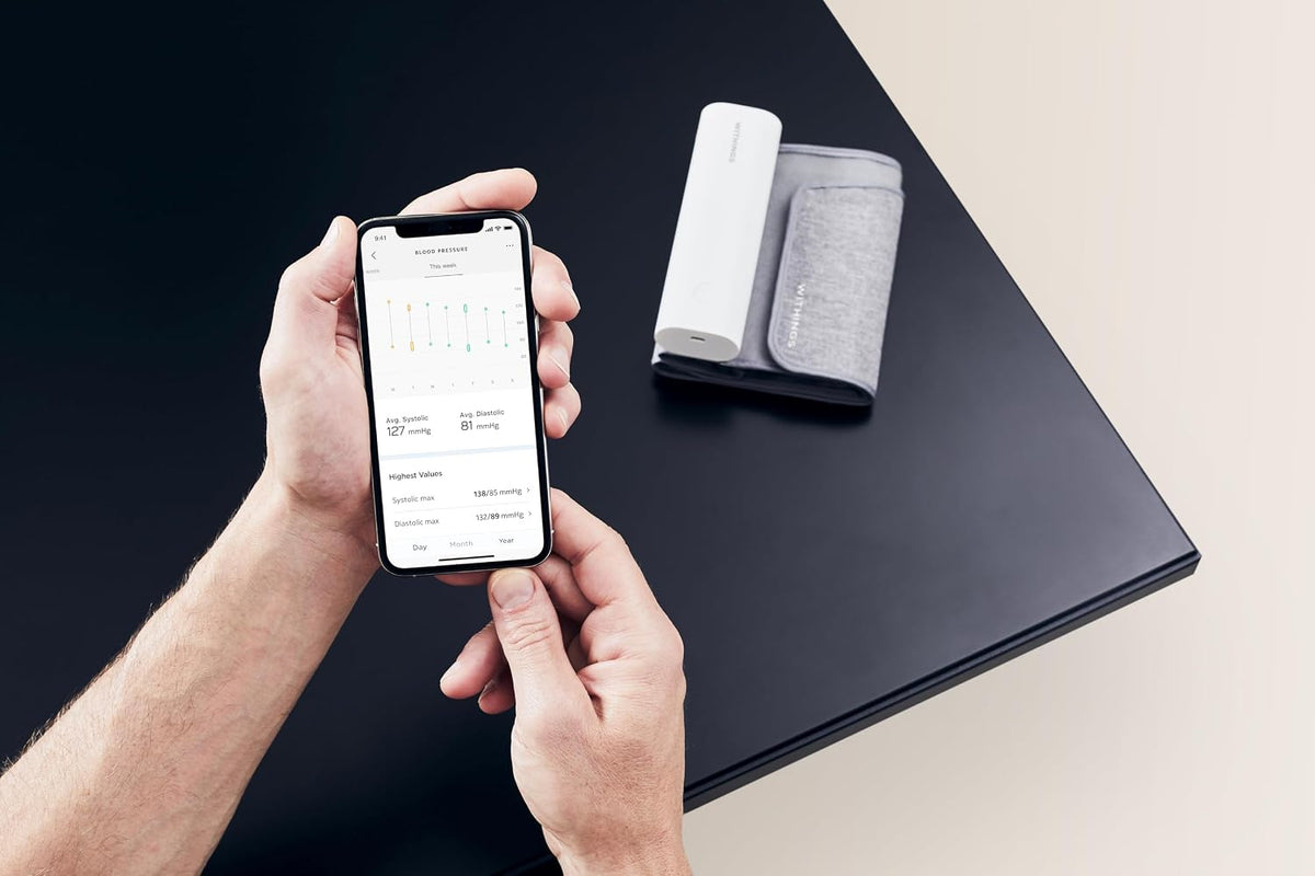 Withings BPM Connect - Wi-Fi Smart Blood Pressure Monitor: Medically Accurate, FSA/HSA Eligible, Connects Easily to app for iOS & Android